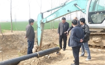 長輸管線建設項目總指揮長現場調研視察