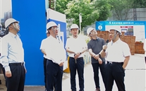 大渡口區(qū)四大班子領(lǐng)導(dǎo)調(diào)研allwin中心項(xiàng)目建設(shè) 聚力打造重慶西部新名片